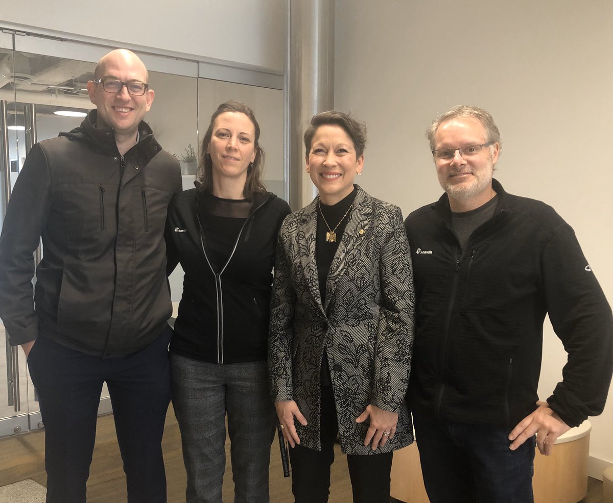 melaniejmark's tweet photo. As Minister of #AEST I live in acronyms. STEM doesn’t go far enough to build the #BestBC. I prefer #SSTTEAMED. Skills, Science,Trades,Tech, Engineering,Arts,Math, Entrepreneurship,Design.Thanks for the tour @AnandiaLabs supporting #Coop. Shining a light on cannabis industry #VMP https://t.co/1fXHjr2Pu4