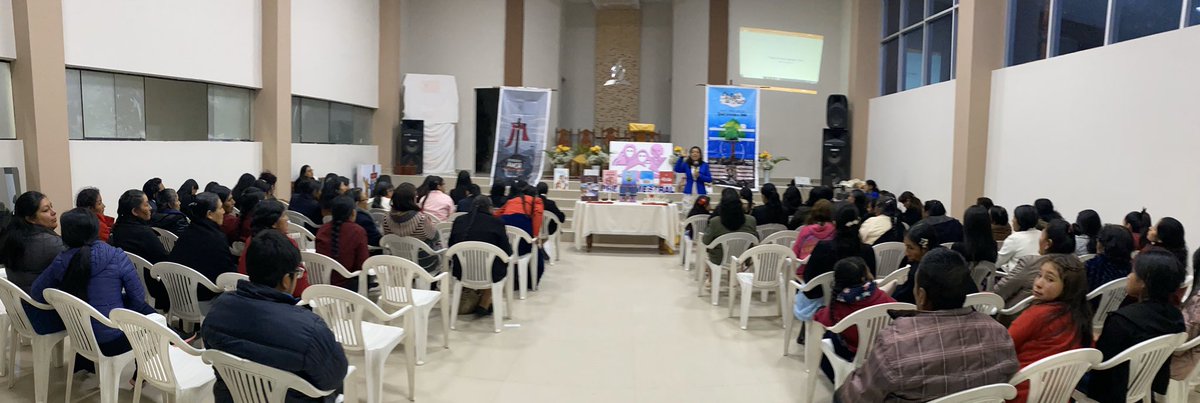 Pr_IsaiasCR's tweet photo. #PreTrimestral #MinisterioDeLaMujer #ANoP #RegionHuamachuco Nuestra hermana Tabita departamental del ministerio de la mujer y el menor, hace énfasis en las #MetasCRM y en crear más deseo de Orar, Estudiar la Biblia y la Testificación.... @AdventistasANoP @CarlosRequejoP @janura7 https://t.co/QN1vGGMqTi