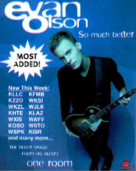 gregorianpants's tweet photo. The single received a decent amount of airplay on stations like San Diego’s Star 100.7, Memphis' Kiss 107.5, Milwaukee's 103.7 Kiss, San Fran's Alice 97.3, and Kiss 107.5 in Greensboro (ofc). Received ~ 400 - 600 weekly spins for much of Nov/early Dec '99! https://t.co/K7U0ddjWs7