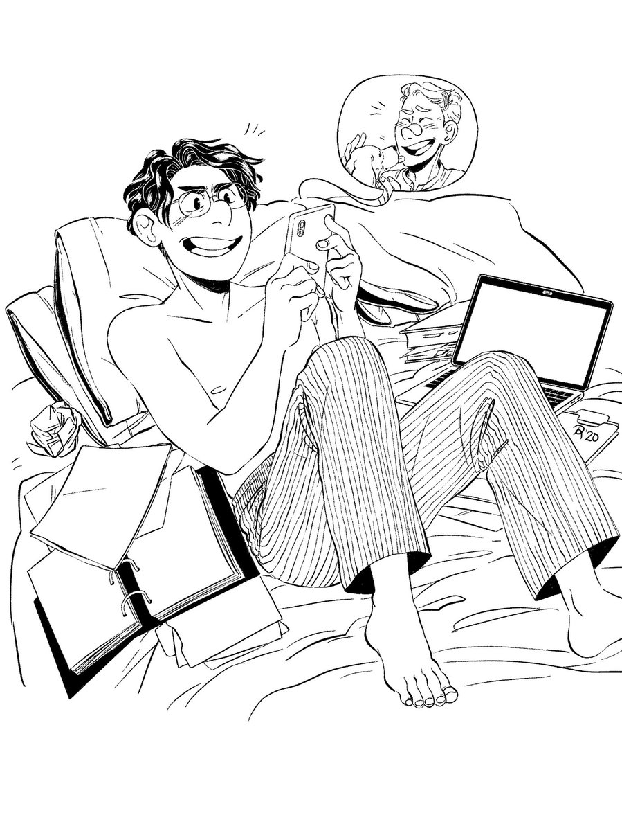 More of these #rwrb boys that I might color ? 