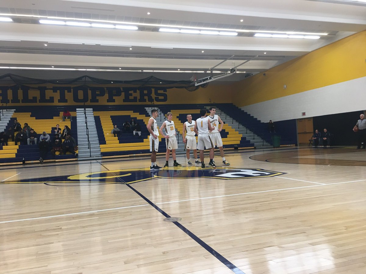 Marquette wins 43-26 vs. Milwaukee South Division. They are back in action tomorrow night vs. West Allis Central @ Central at 4:00 PM.