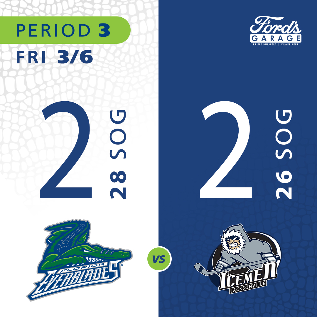 FL_Everblades's tweet photo. We are headed into OT
#GoBlades | #FLAvsJAX https://t.co/8peJ9aWhCn