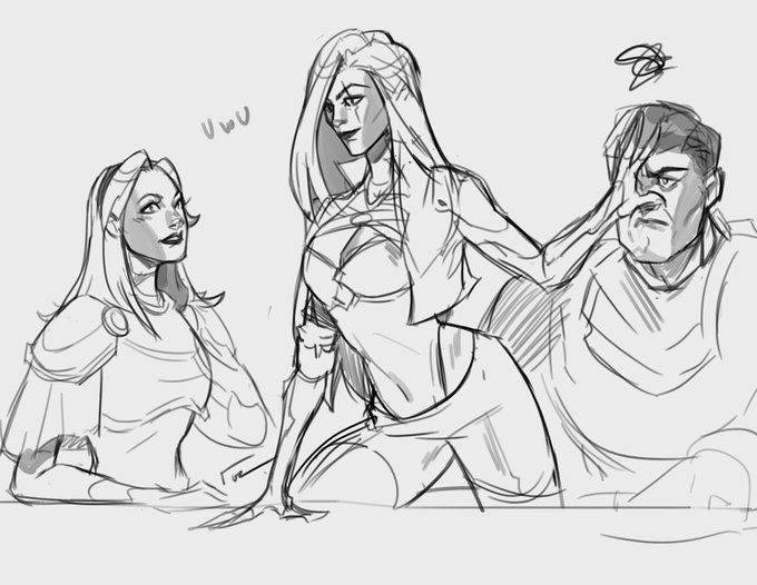 I never post league ships but ? I'm digging doing these messy sketches #ArtofLegends #digitalsketch 