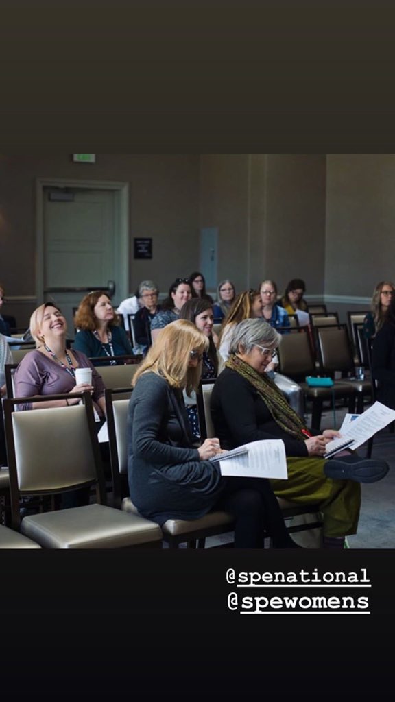 Thanks to everyone for joining us at the Women’s Caucus meeting today! So many productive conversations! 💛 #SPEhouston <a href="/spenational/">SPE</a> #spewomens