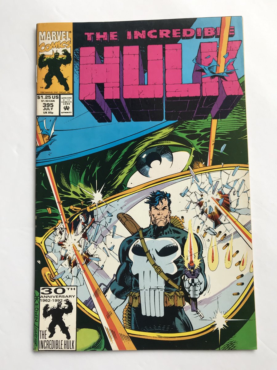 ComicsRuby's tweet image. Dale Keown and Peter David partnered on one of the most memorable Hulk runs ever.  Beautiful, original and crazy well written.  #hulk #incrediblehulk #punisher #MARVEL #comicbooks #90skid #marvelcomics #comiccollector #ComicsForSale #comicbookart