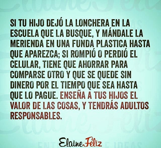 No le hagas tan fácil el camino a tus hijos: si le quitas a tu hijo todas las piedras del camino, no sabrá qué hacer cuando se tropiece con una y tú no estés con él...

Enséñale el valor de las cosas y de lo que es capaz 

#DraDescanso® #BuenFinde #colchonescarreiro #hazlo