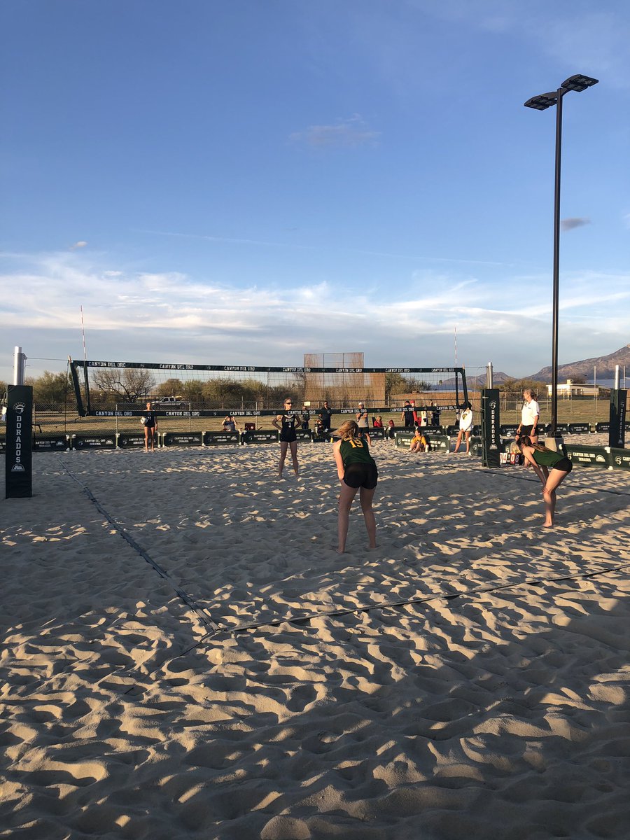 cdobeach's tweet photo. JV Beach ladies in a battle tonight vs IRHS JV. CDO 2 IRHS 3. Every match down to the wire. Proud of everyone of you.  Keep it up girls. #baller #jumpservestrong #doradobeach #dorado_den https://t.co/i25bniUxFr