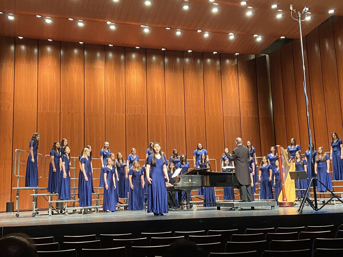 HolkupGene's tweet photo. Congratulations to Clements HS Chorale Women on a stellar performance today!! Thank you for representing FBISD so well. We are very proud of you! @CHS_Rangers @ClementsHSChoir @FortBendISD @FBISDFineArts @superdupre https://t.co/VMLG4QGDKP