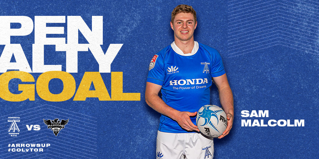 TorontoArrows's tweet photo. '68 - PENALTY GOAL! Tie game.

#COLvTOR | #ArrowsUp | 🐣 19 - 🏹 19 https://t.co/pckGSq6P6N
