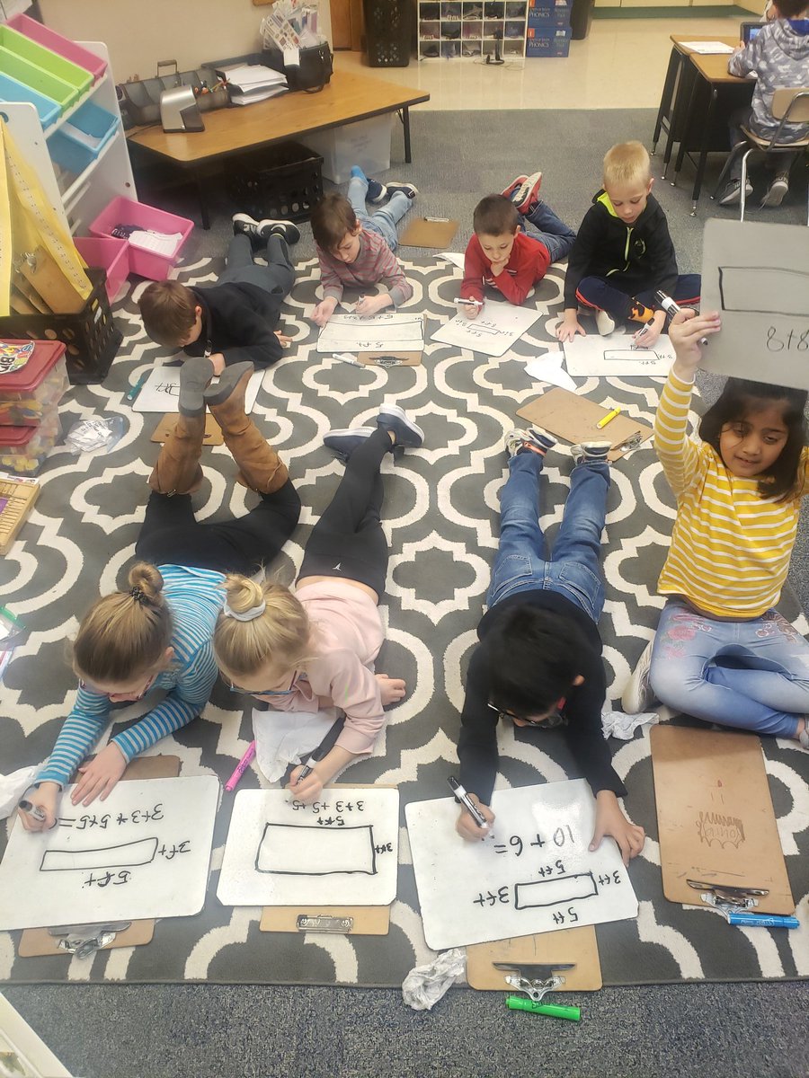 One of my IAs was wowed today by these first graders and their ability to find area and perimeter. I agree that they are pretty great!❤