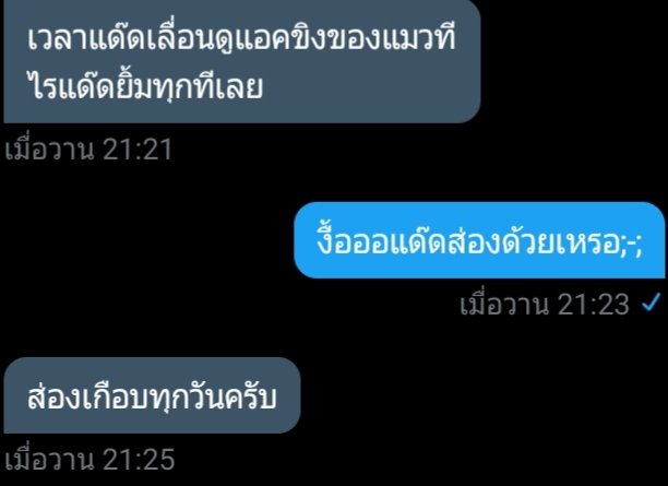 คุณแด๊ดของแมวน่ารักที่สุด! slow tweet media