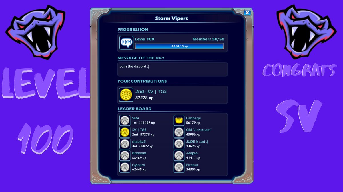 Storm Vipers (@StormVipers) / Posts / X