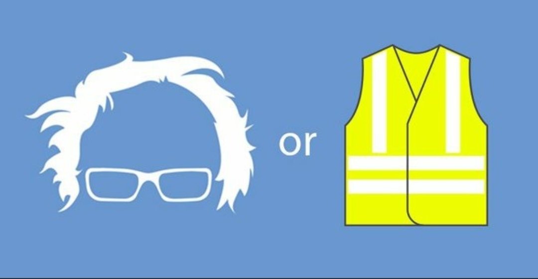 dcfairbank's tweet photo. I just got home from an appointment with my neurologist and my #YellowVest arrived in the mail today! #BernieOrBust2020 #BernieOrVest #BernTheDNC #ProgressivesForBernie #ProgressivesUnite #NotMeUs #BigUs https://t.co/qgeLbakNoA