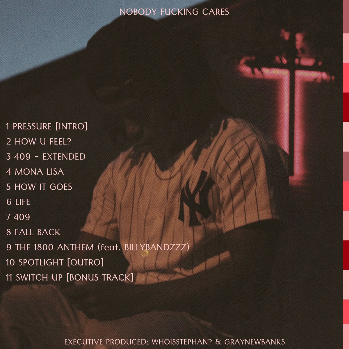 hbkmosa's tweet photo. ‘NOBODY CARES’ OUT ON ALL STREAMING PLATFORMS ☄️🖤🗣 https://t.co/m2AlvOeIKi