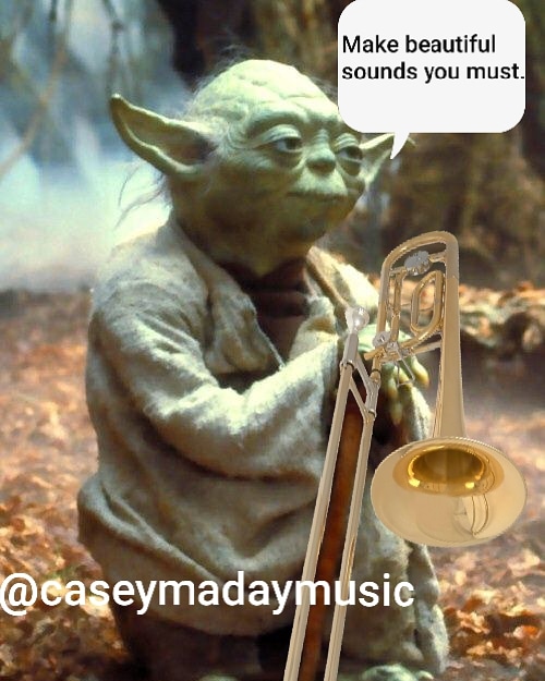 CaseyMadayMusic's tweet photo. Everytime you make a sound, make it beautiful! #trombone #musiceducation #alwaysbeautifulsounds https://t.co/gxfTrVRR1Y