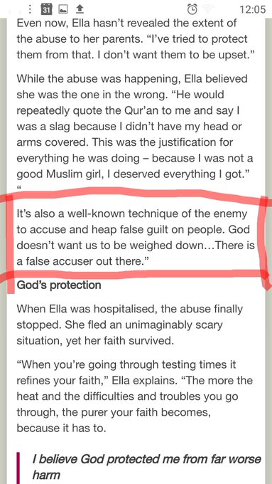 I came across this article in a Christian online magazine. https://www.premierchristianity.com/Past-Issues/2017/July-2017/I-was-raped-and-abused-but-God-has-got-me-throughIn this interview she claims god saved her from being gang raped every time. In another video & in a few tweets, she claims she was gang raped many times. 30/