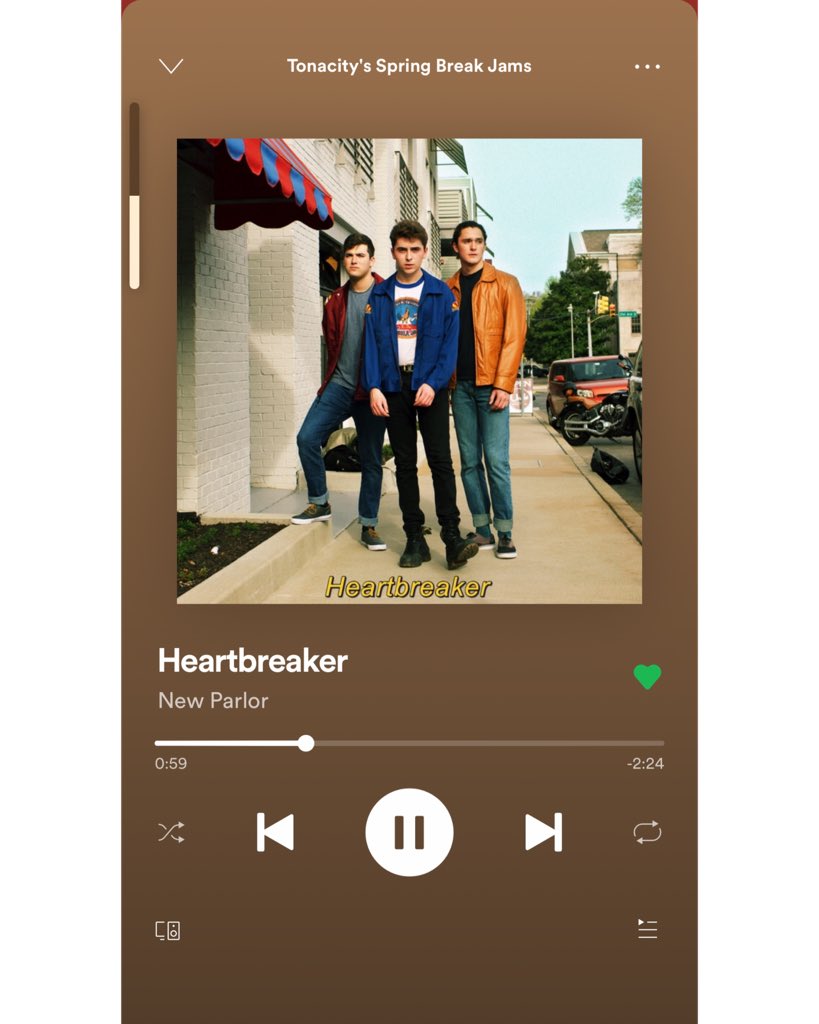 _tonacity's tweet photo. Kick off the weekend with Tonacity’s Spring Break Jams playlist! Here’s Skyler’s song recommendation! Link to the full playlist in our Instagram story. 
•
#tonacity #ncctonacity #ncc #northcentralcollege #collegeacappella #acappella #songrecommendation https://t.co/aOzs7G5FTH