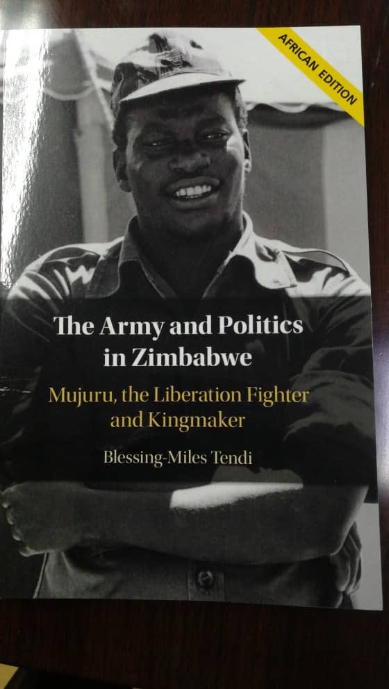 nelsonchamisa's tweet photo. A READER IS A LEADER..I am reading this powerfully compelling and riveting book by Dr Miles Tendi about our beloved Zimbabwe’s liberation history. What are you currently reading, my fellow Zimbabweans? What are your favourite books this year?#readandlead https://t.co/AD3sCDXYoC