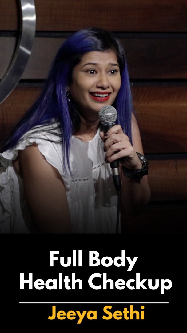JeeyaDhadkDhadk's tweet photo. Kids, mothers, grandmothers have you seen my YouTube video? 

#fullbodyhealthcheckup 

Can you do me a fav, and post my video link with this picture on your WhatsApp status?

https://t.co/z4lSm2T8B1 https://t.co/de7kz9yOwM