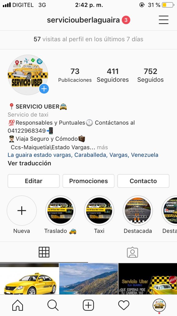 UberServicios's tweet photo. Síguenos. En Instagram https://t.co/l2xPwDqkDd