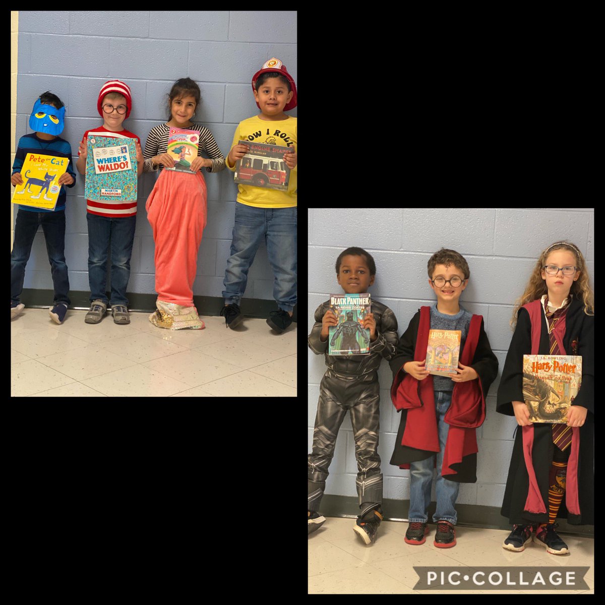 We tracked out in style for our book character parade today! 📚❤️<a href="/SalemElementary/">Salem Elementary</a> #Readathon #classof2032
