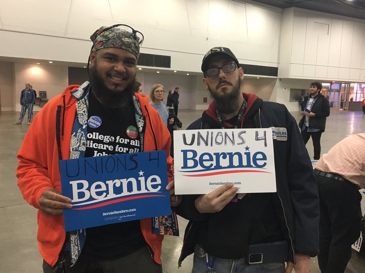 LaborForBernie's tweet photo. #UnionMembersForBernie https://t.co/FUwUCmc1eT