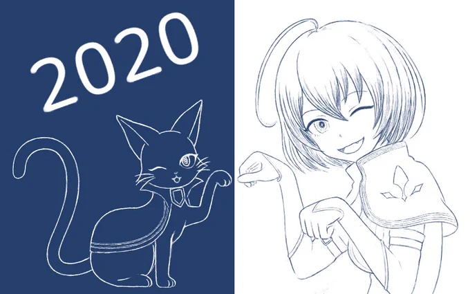 字数オーバーだったので補足
・遅刻ごめんなさい(せめて3/7に)
・07=レナでお祝い→黒ウィズ爆発的に伸びろ
・ツイッター歴大体7か月になった(登録7月末、初ツイ9月)のでその間の過去作でにぎやかし(内容は次に)

ついでに個人的に黒ウィズ運上がるかもな過去絵ぺたり(今年はにゃーの年) 
