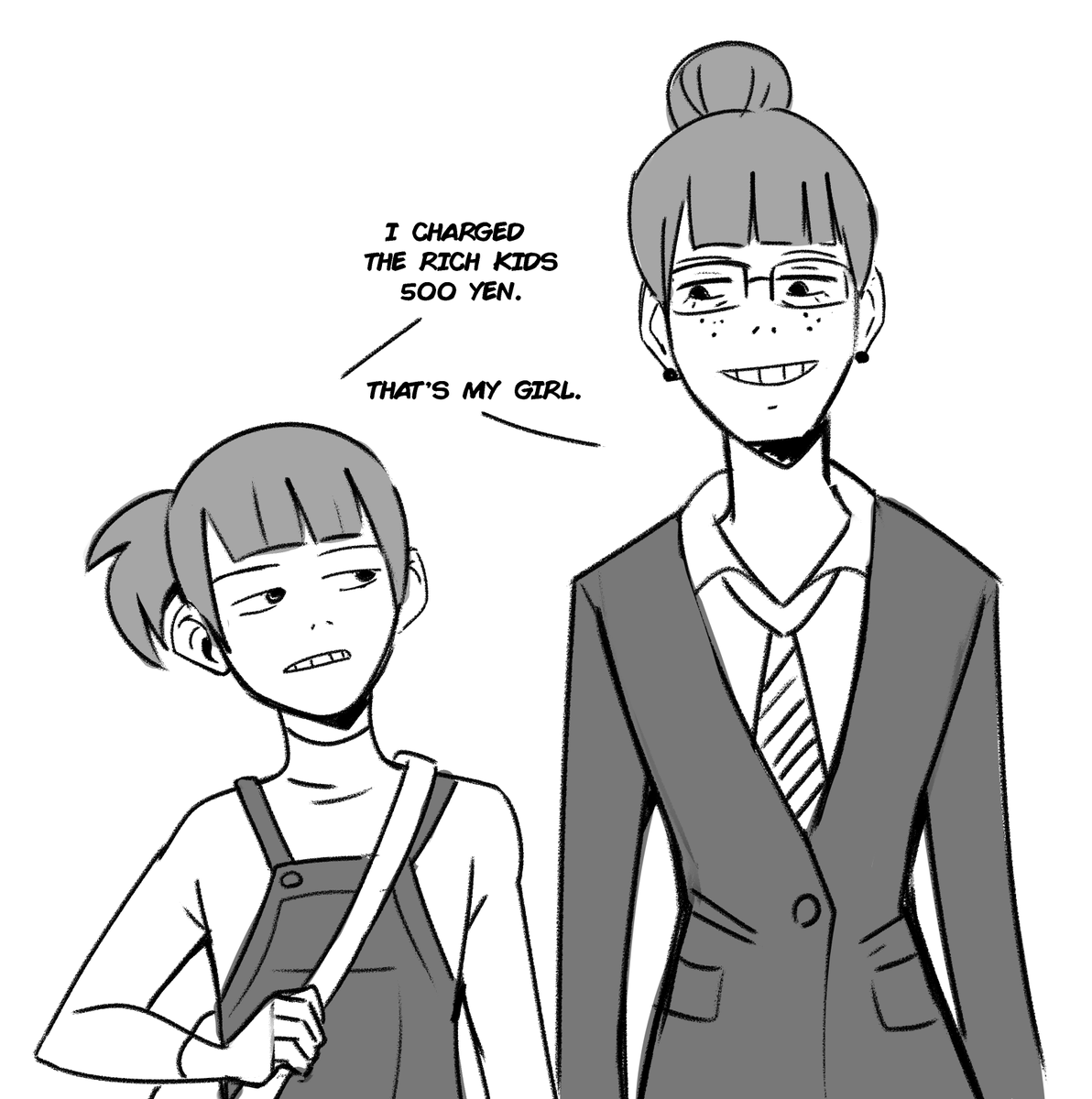Sayaka Kanamori from Eizouken as a mom. 