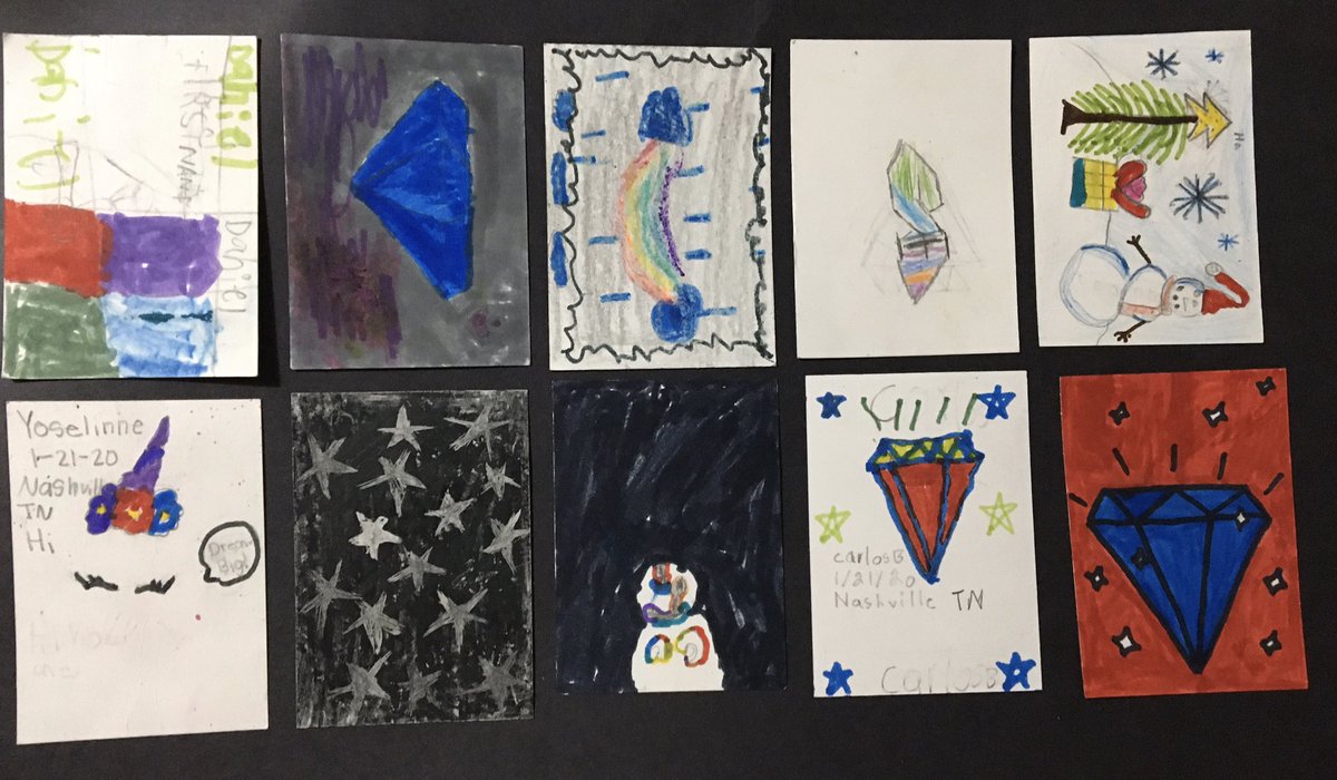 JaneLongArt's tweet photo. Carrie Bryant tell your students their ATC’s traveled to Jane Long Elementary in Richmond, Tx!! Great Job. @CarrieTuttleBry @MiniMatisse #atcswap https://t.co/5poosTbryq