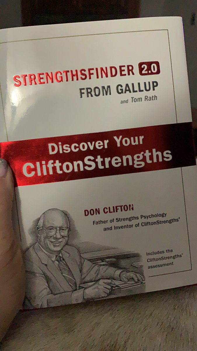 Discover you #CliftonStrengths assessment I recommend for every one!
It’s so insightful and a much more positive way to take on life. Instead of focusing on how to eliminate your weaknesses; improve on your natural strengths and you will grow more than ever