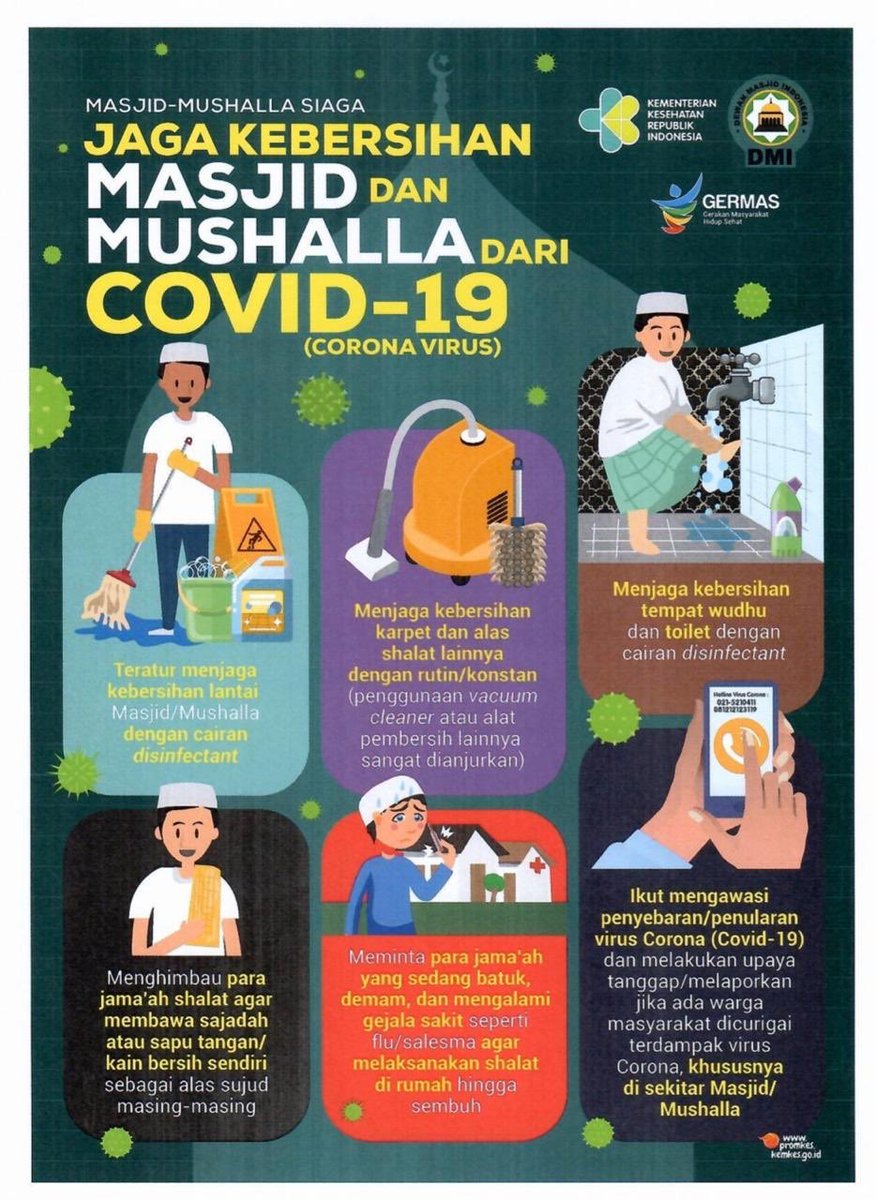 dewan_masjid's tweet photo. Assw Yuuk kita jaga kebersihan Masjid dan Mushalla kita, Insha Allah kita semua diberikan kesehatan Allah SWT aamiin YRA #MemakmurkanDimakmurkanMasjid 
https://t.co/PgZX3IUpLh https://t.co/fPMu1C0mmx