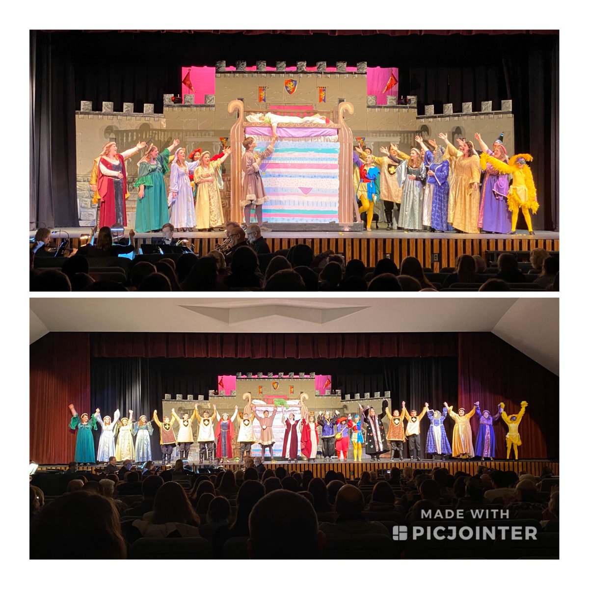 EricSchnabl's tweet photo. S-E has incredible talent!  Congratulations to the cast and crew of One Upon a Mattress!  Don’t miss tomorrow night’s awesome performance at 7 PM. https://t.co/prOGrqmvuQ