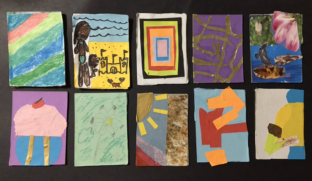 JaneLongArt's tweet photo. These Artist Trading Cards traveled all the way to Richmond, Tx from Brampton, ON. Canada!  Great job!
@NichollsArt @MiniMatisse #atcswap https://t.co/AwlFGQ8FDT