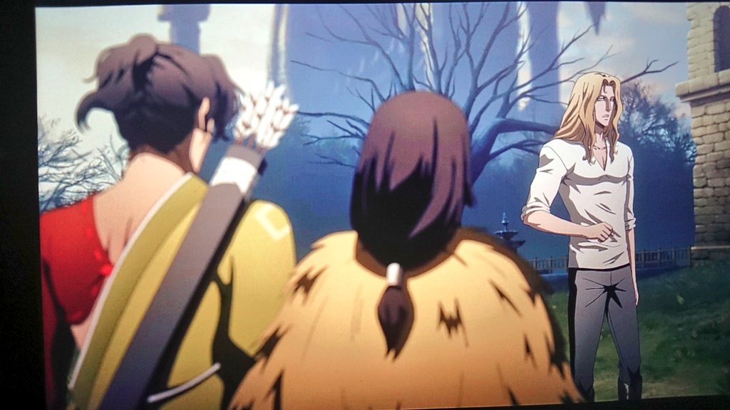 ばっさん Basara Smoker ネトフリの悪魔城ドラキュラキャッスルヴァニアシーズン3 2話やっと観終えた 1話でベルモンドとサイファと別れたアルカードが孤独死するか暴走するかと思ったけど 新キャラ続出でアルカードに新しい仲間ができて
