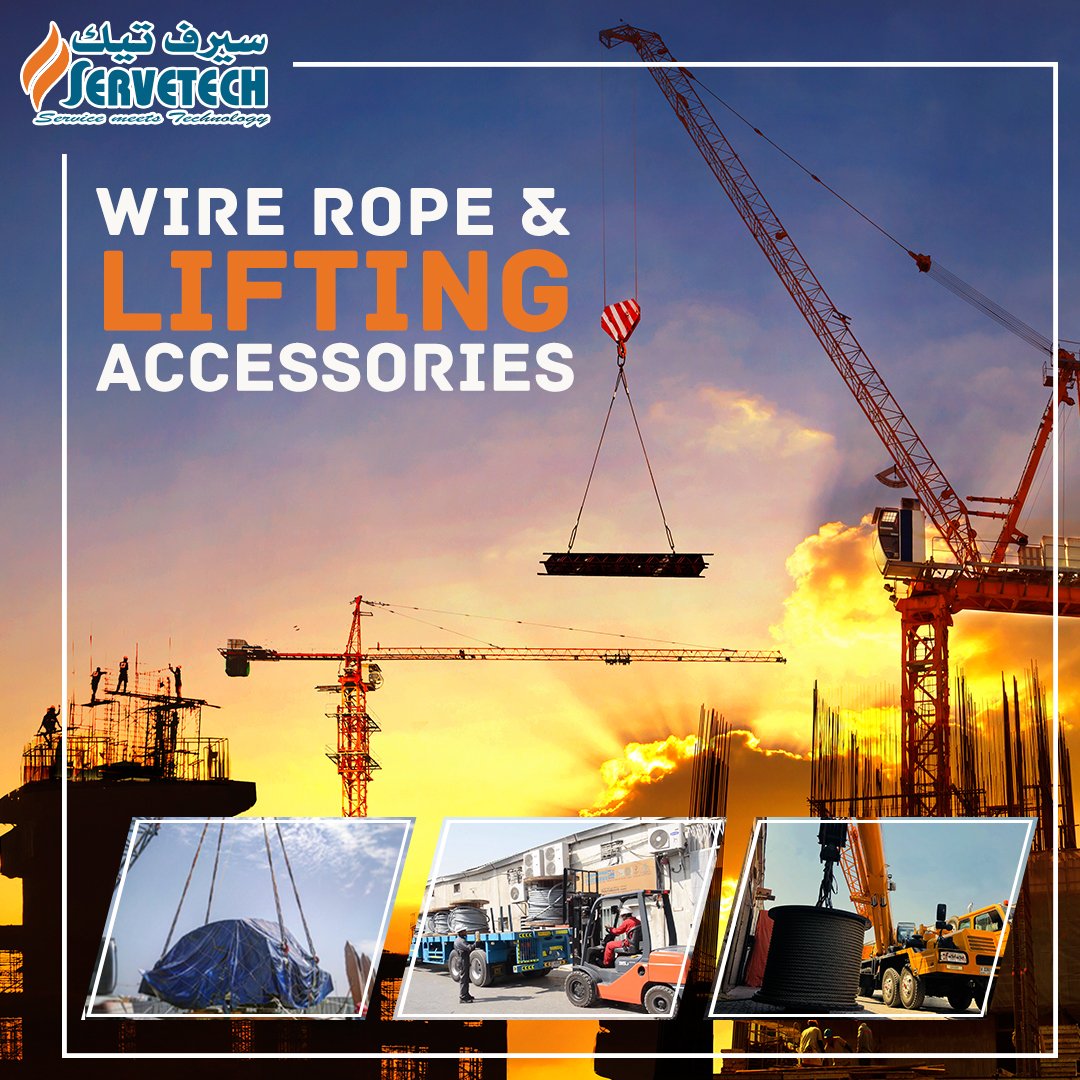 Servetech_'s tweet photo. Servetech MEGT Metal Wire Rope Industry specializes in crane ropes, mooring, and towing ropes, polypropylene, nylon and composite ropes, wire rope slings, chain slings, webbing slings, and associated lifting and rigging accessories.
#Servetech #Lifting #polypropelene #craneropes https://t.co/PmfnEDCbTv