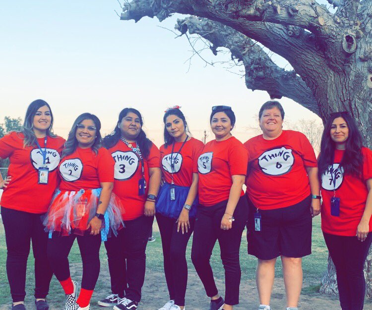 MDWASES's tweet photo. Have a GREAT weekend! #ASESStaff #AwesomeTeam #TwinDay #DrSeussWeek #WitterWranglers #AfterschoolIsAwesome @MyronDWitter https://t.co/5MnpB01prS