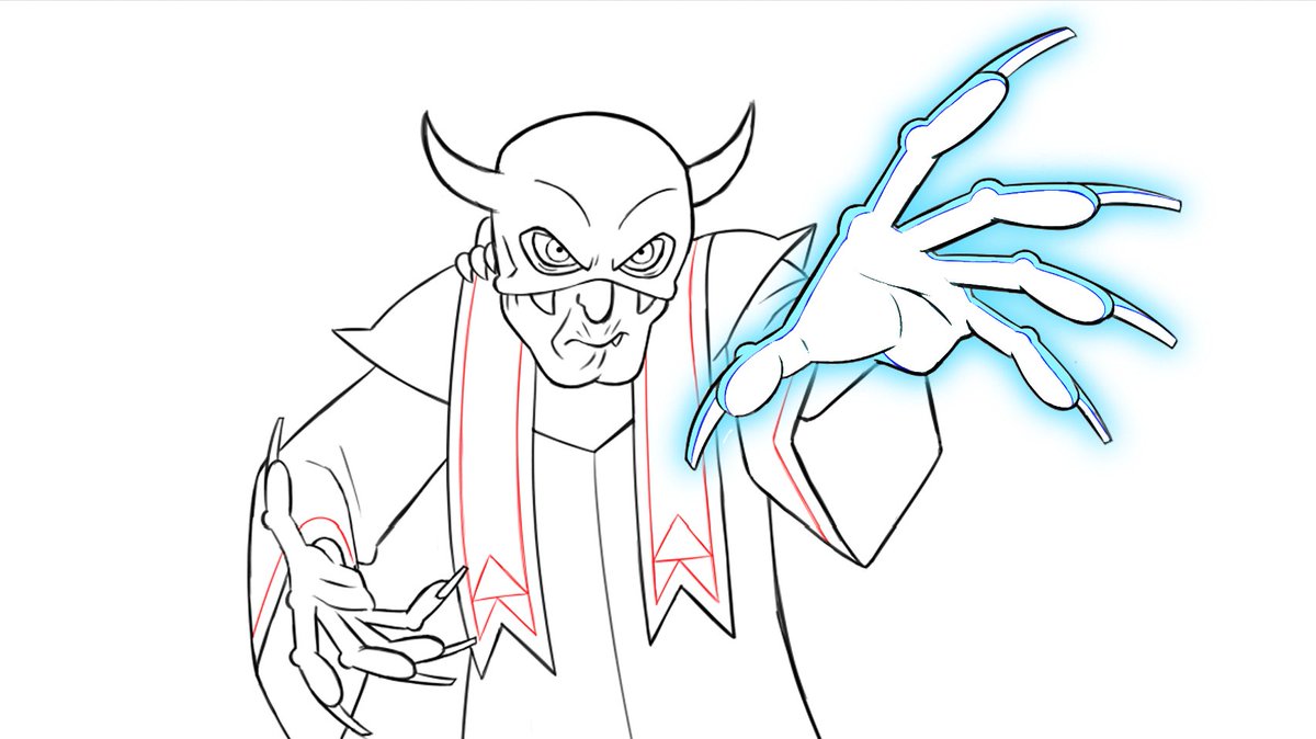 crazed amities and the one time i drew Principal Bump on model