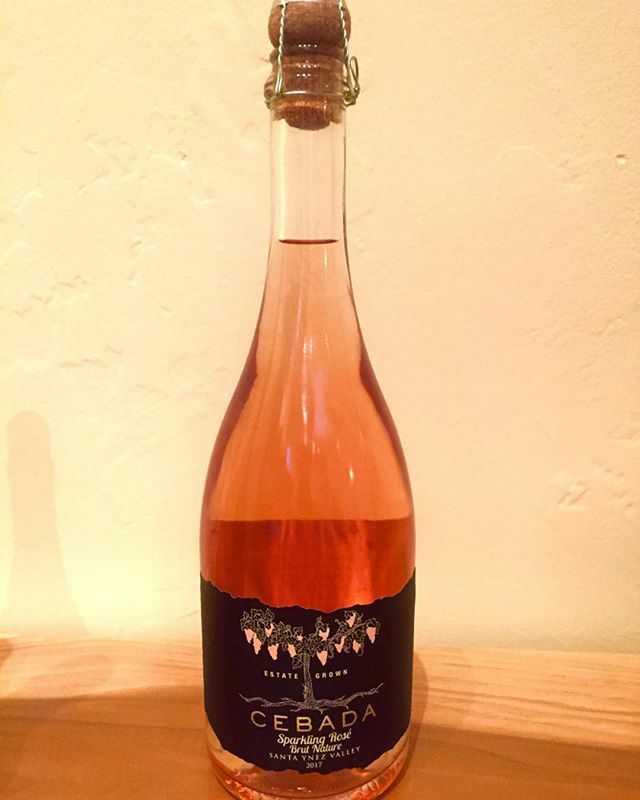 CebadaWine's tweet photo. Straight from our Estate Farm to the Tasting Room. Cebada’s 2017 Sparkling Rosé https://t.co/Ta8Eb0zFeH https://t.co/2bxJoGNGem