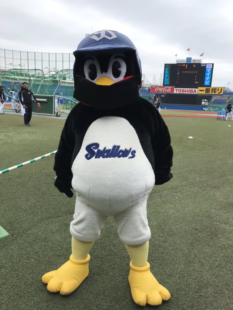 ヤクルトスワローズ つば九郎 着ぐるみ