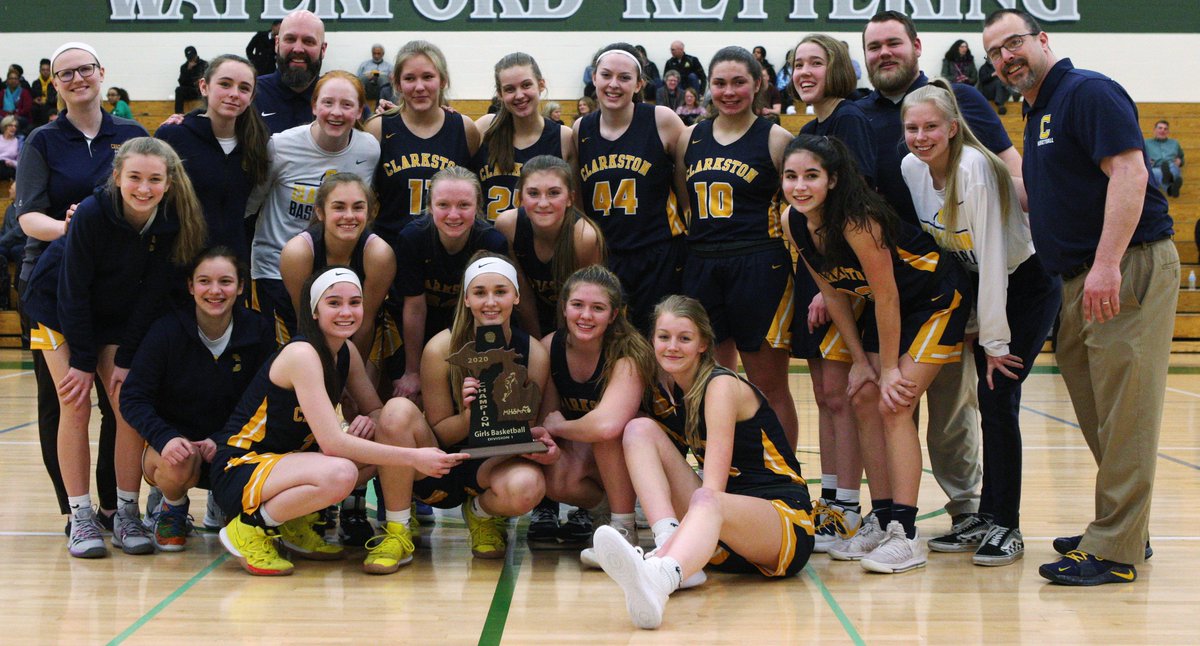 MIPrepZone's tweet photo. GIRLS BASKETBALL: Clarkston claims district title with 58-49 win over Rochester Adams https://t.co/judDhVum4n

@CHSwolvesbball @CtownAthSec https://t.co/resr9UYwly