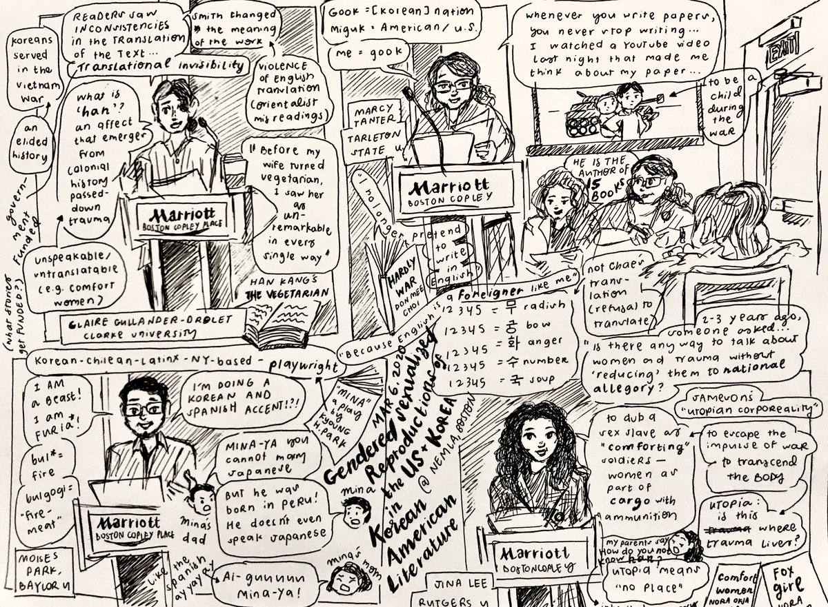 angel_trazo's tweet image. 1st time attending &amp;amp; presenting @northeastMLA🌟📚 #AngelsConferenceNotes #NeMLA20 #Boston