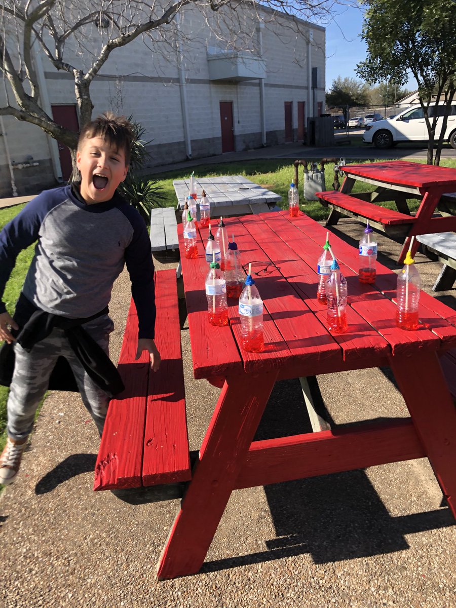Voeller5thgrade's tweet photo. Learning about weather tools by making thermometers #teamgisd #coopercougs #gisd https://t.co/ctj6UD2G5i