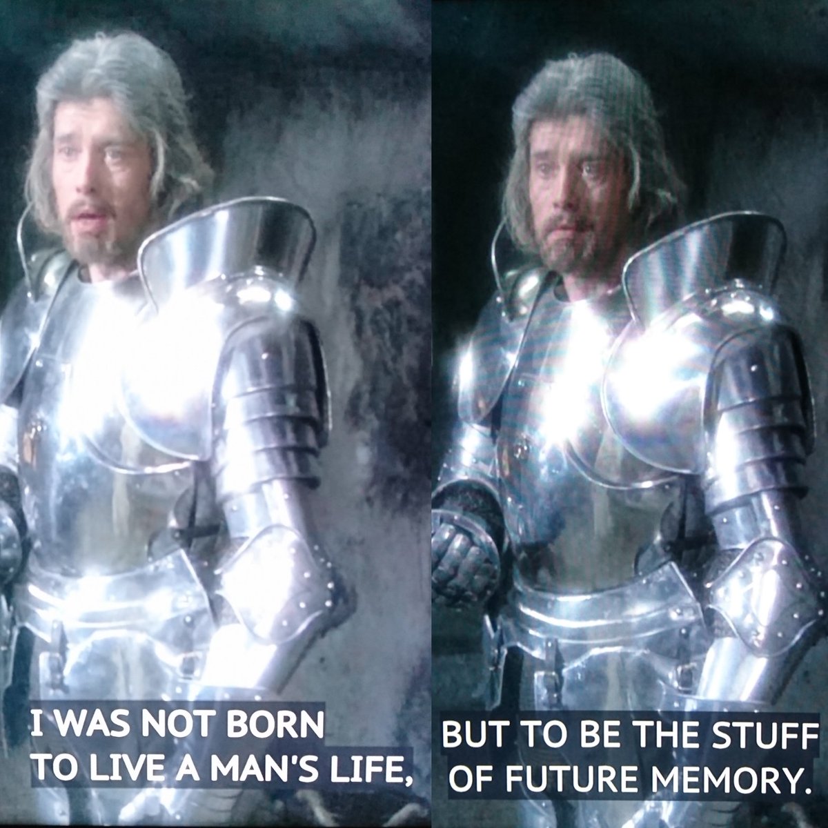 Excalibur – Born In Diz Struggle Nigel Terry as King Arthur