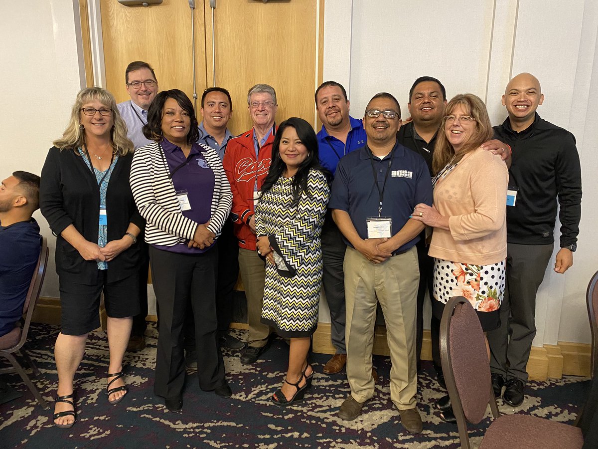 ACSARegion_11's tweet photo. Some of the Region XI teams who are present and accounted for at the Mid-State Conference in San Luis Obispo ... ready to build our teams.  Watch for photos of more of our teams to come. #WestKernACSA @ACSA_info https://t.co/BJiizzAp1z