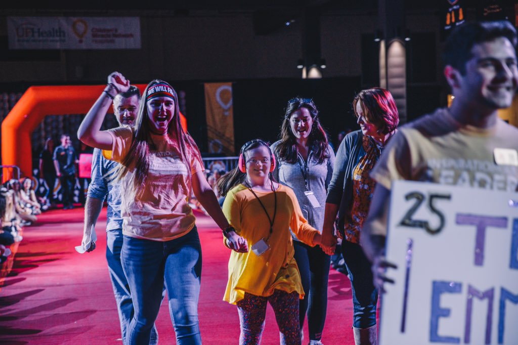 DM_FSU's tweet photo. We want to extend a huge thank you to the first Five Miracle Families who've shared their stories with our dancers during our first shift. Your stories are what fuels our marathon and inspires us to continue our fight. https://t.co/hXMciFQqBh