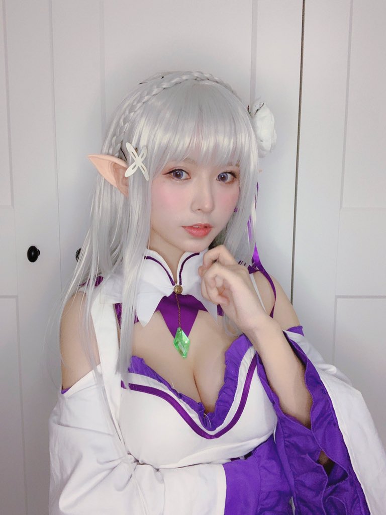 画像,一番好きな#Rezero #Rezerocosplay #reゼロから始める異世界生活  #emiliacosplay #rezerostartinglifei…