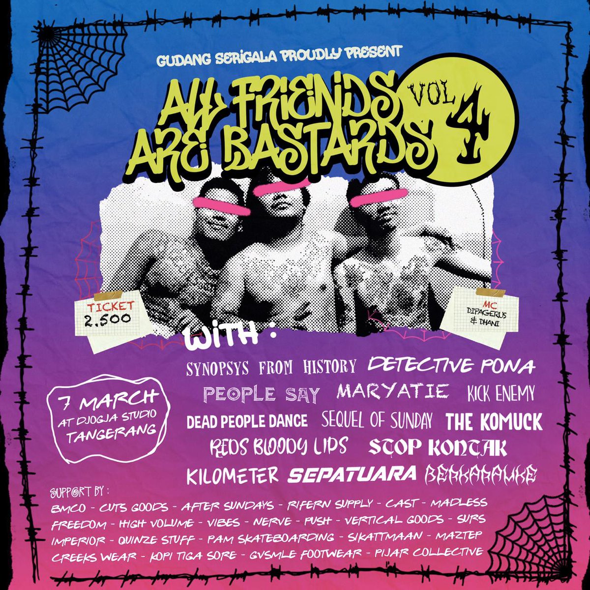 Malam ini mengudara bersama kawan-kawan lawas tangerang