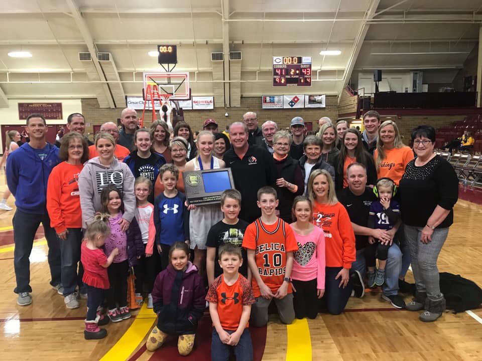Ryan said tonight after the game....”you need to put in work for a miracle to happen.” I think this had a double meaning between his journey ahead and the Pelican girls victory over Fergus Falls. #syversonstrong