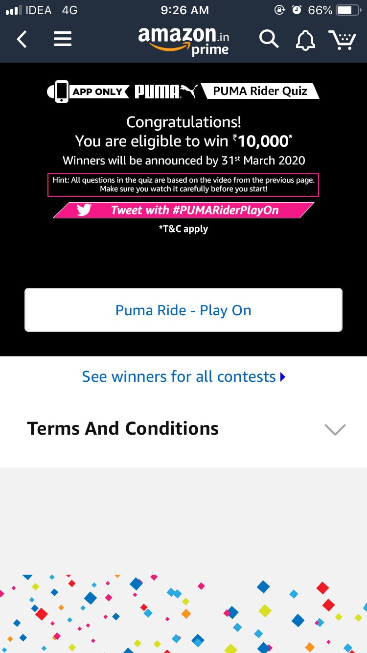 Puma rider top amazon quiz