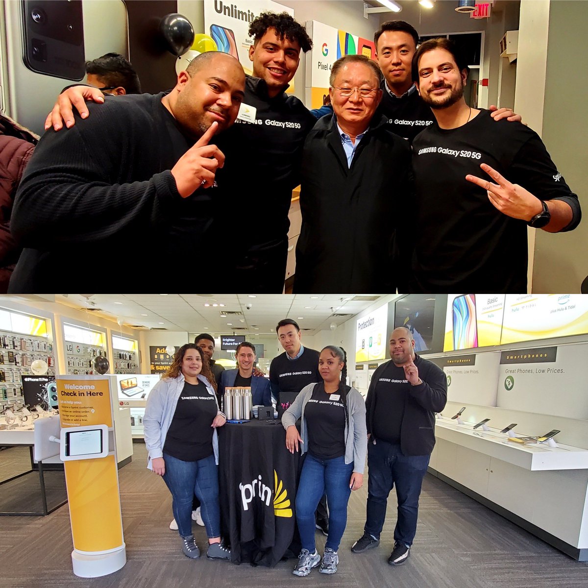 HGayle28's tweet photo. Happy #SamsungGalaxyS20 Launch Day🎉🎉🎉 Honored to be partnered with @SamsungMobileUS visit stores with their amazing team as well as get the chance to meet &amp; speak with Samsung CEO YH Eom! #NYCWarriors @AmrWahba1020 @NaifAbdullah26 @realAlexGil @edsierra https://t.co/USbXTulxxz